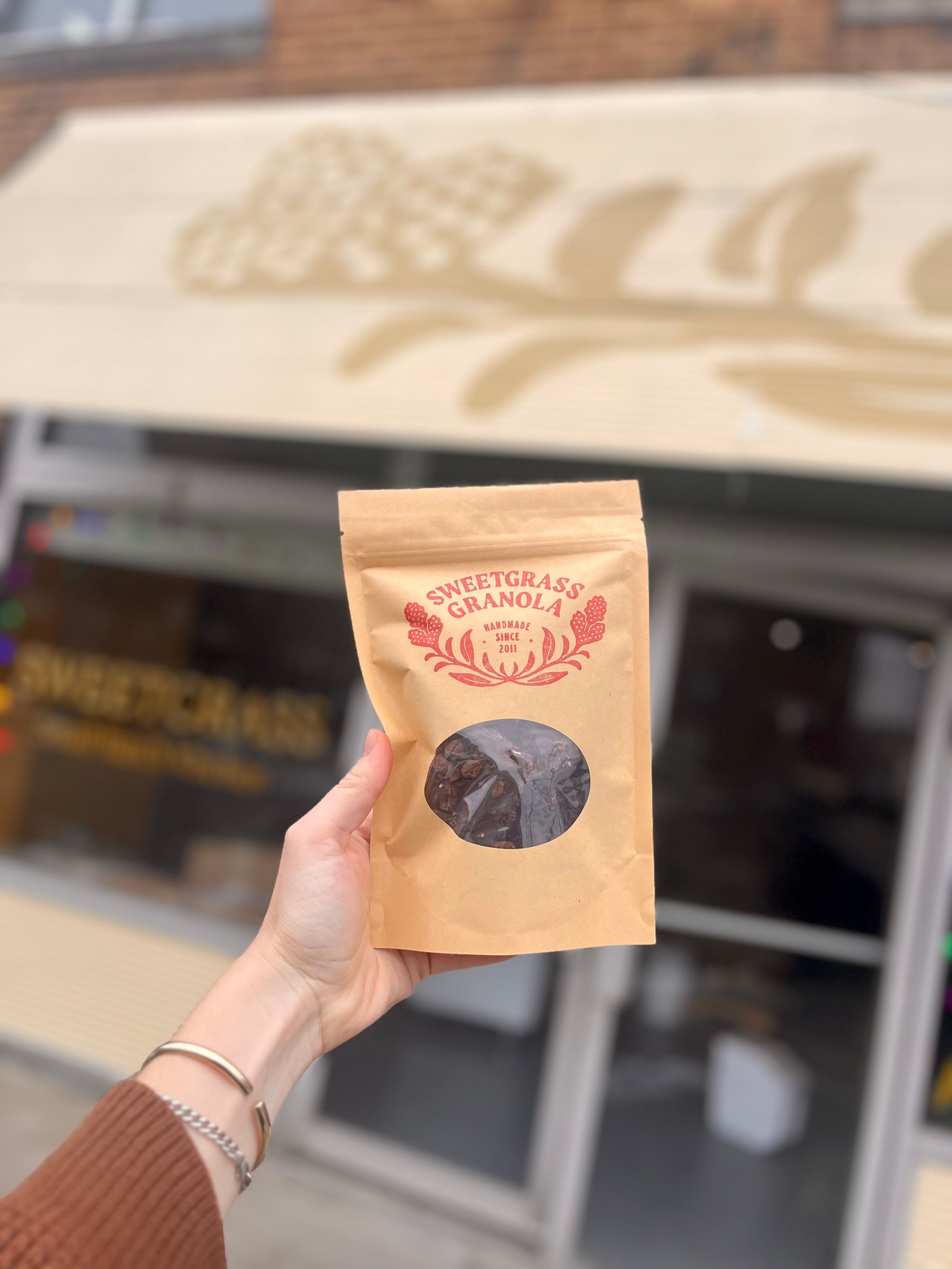 Dark Chocolate *Coffee* Granola Bark