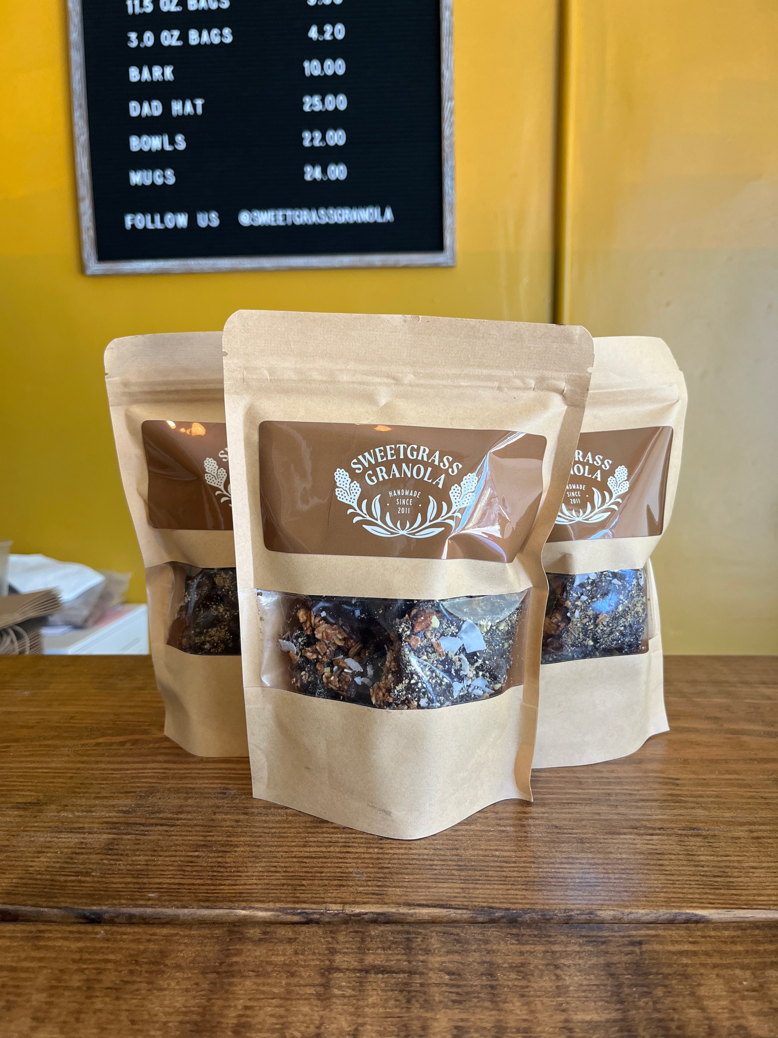Dark Chocolate Granola Bark