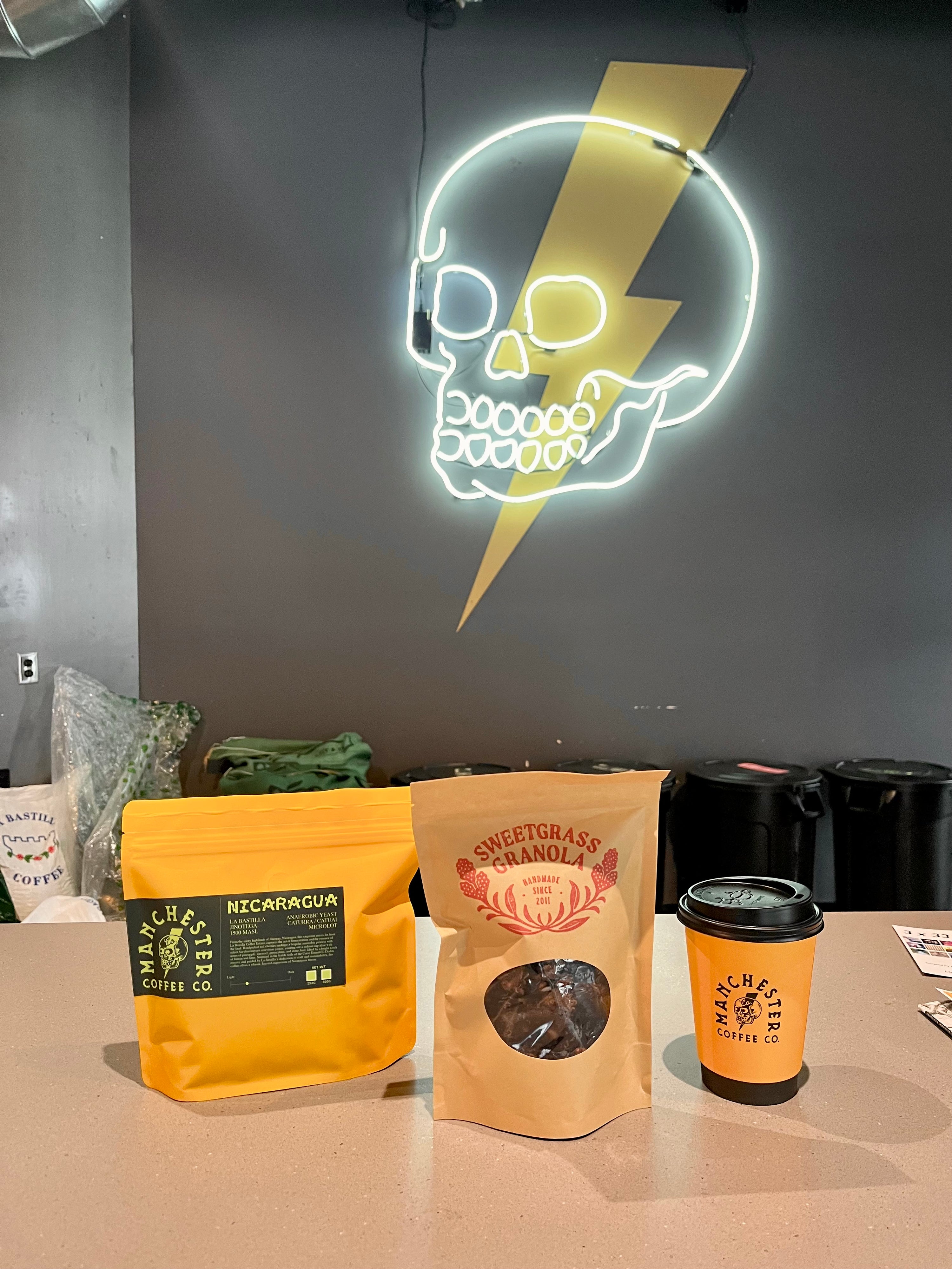 Dark Chocolate *Coffee* Granola Bark